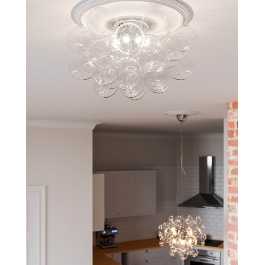 ByRydens - Plafoniera GROSS 6xG9/5W/230V limpido diametro 50 cm