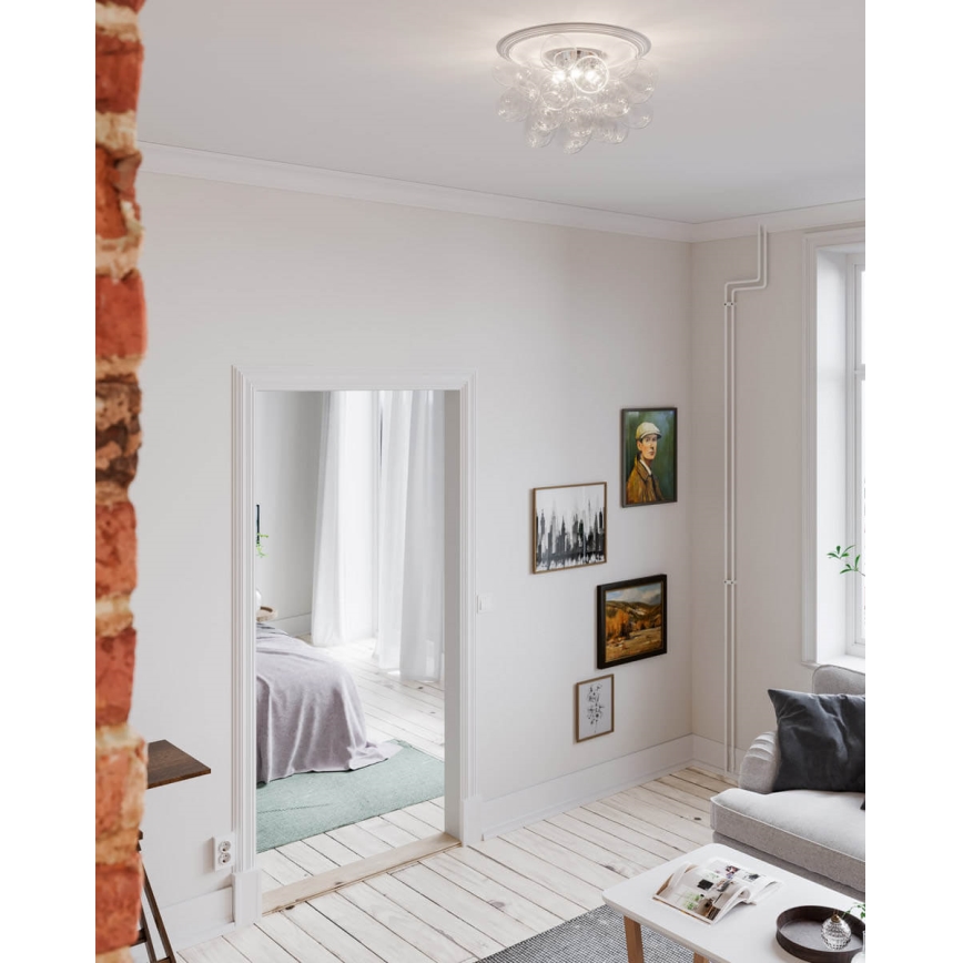 ByRydens - Plafoniera GROSS 6xG9/5W/230V limpido diametro 50 cm