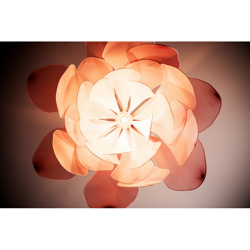 ByRydens - Hängeleuchte LOU LOU 1xE27/5W/230V rosa d 80 cm