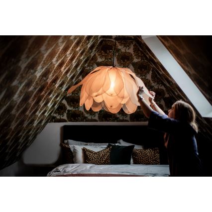 ByRydens - Hängeleuchte LOU LOU 1xE27/5W/230V beige d 80 cm