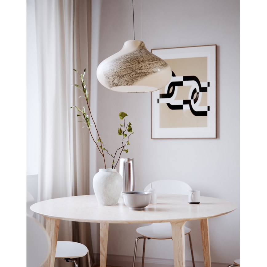 ByRydens - Suspension sur câble MIRA 1xE27/5W/230V marron