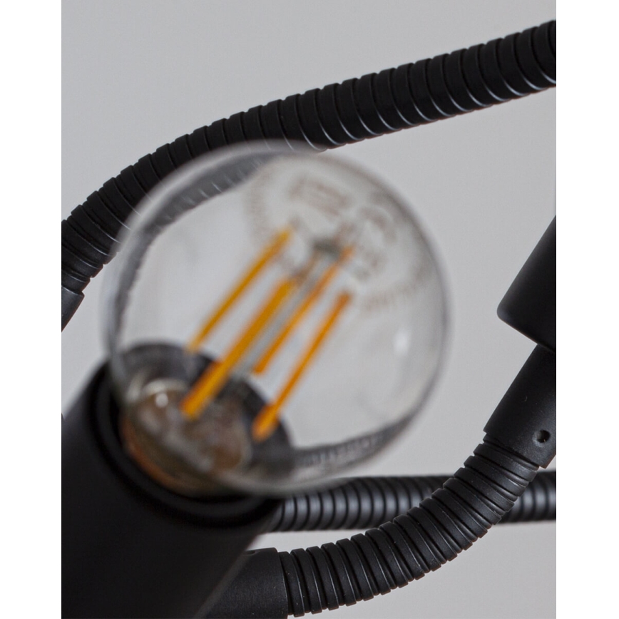 ByRydens - Lampadario a sospensione su cavo CAPPELLO 4xE14/5W/230V