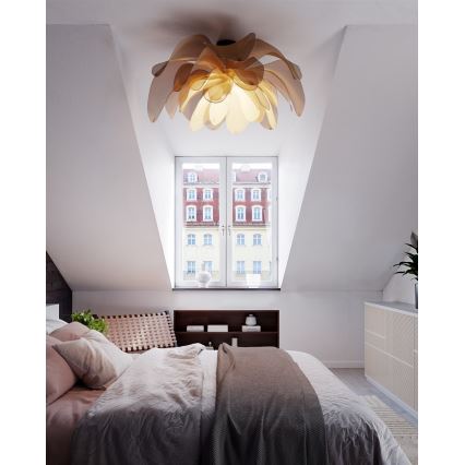 ByRydens - Anbau-Deckenleuchte LOU LOU 1xE27/8W/230V beige