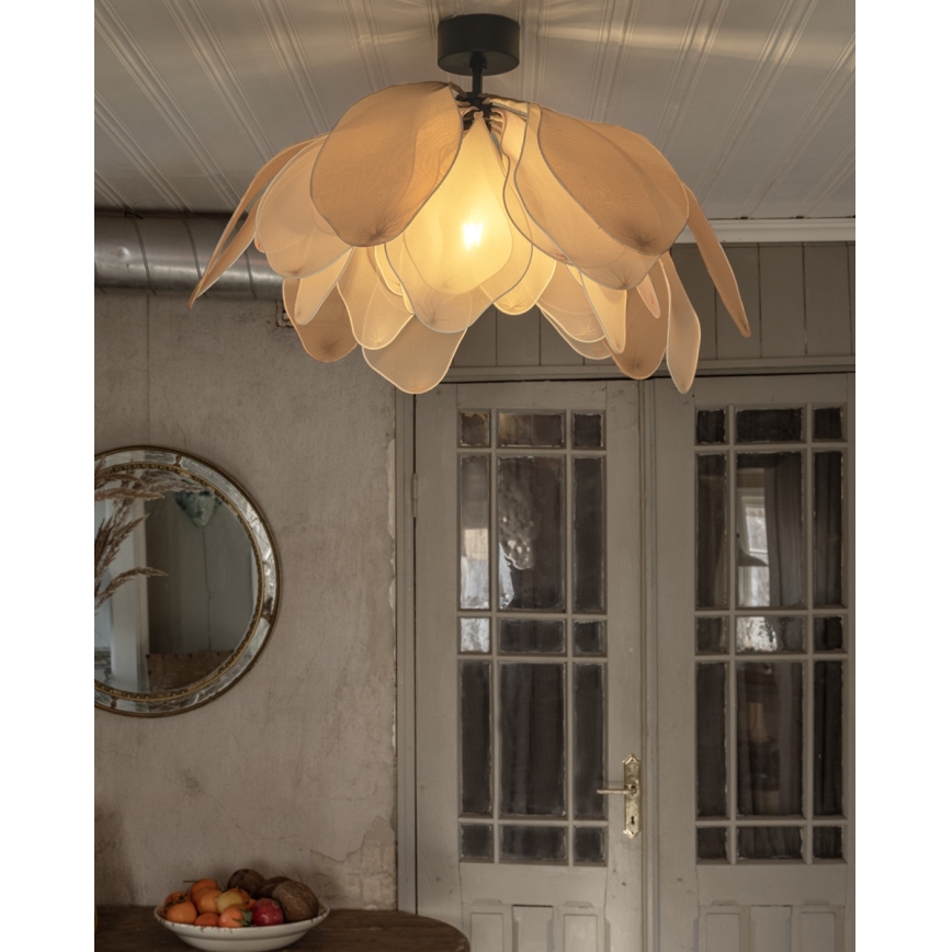 ByRydens - Lampadario a plafone LOU LOU 1xE27/8W/230V beige