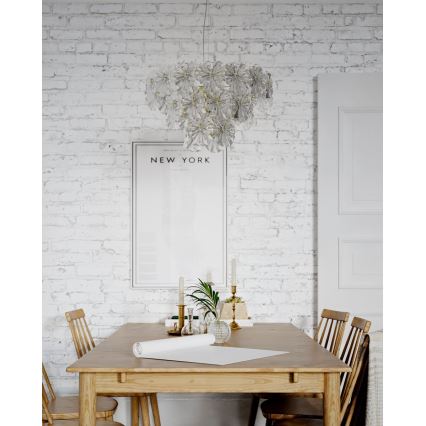 ByRydens - Suspension sur câble LORRAINE 5xE14/8W/230V