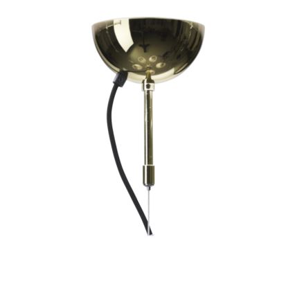 ByRydens - Lampadario a sospensione con cavo LYNF 5xE14/8W/230V ottone/bianco