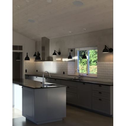 ByRydens - Wandleuchte BASAR MINI 1xE27/5W/230V schwarz