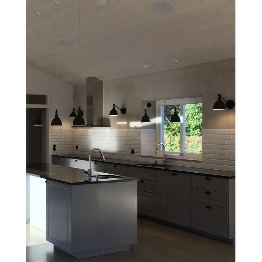 ByRydens - Wandleuchte BASAR MINI 1xE27/5W/230V schwarz