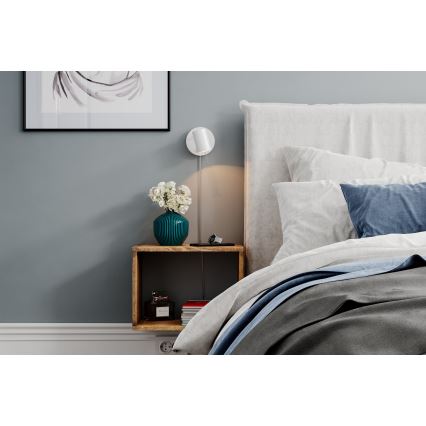 ByRydens - Dimmbarer Wandstrahler CORRECT 1xGU10/7W/230V weiß