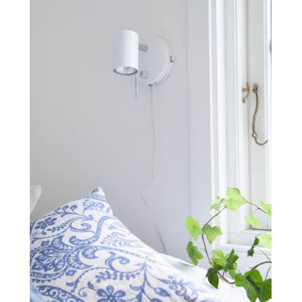 ByRydens - Dimmbarer Wandstrahler CORRECT 1xGU10/7W/230V weiß