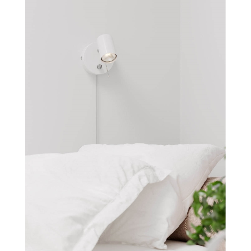 ByRydens - Dimmbarer Wandstrahler CORRECT 1xGU10/7W/230V weiß