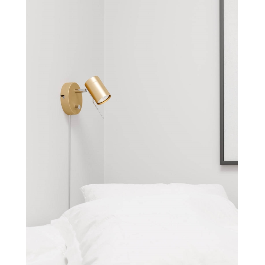 ByRydens - Dimmbarer Wandstrahler CORRECT 1xGU10/7W/230V golden