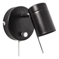 ByRydens - Dimmbarer Wandstrahler CORRECT 1xGU10/7W/230V schwarz