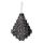 ByRydens - Kronleuchter an Kette MONARQUE GRANDE 11xE14/5W/230V schwarz d 58 cm
