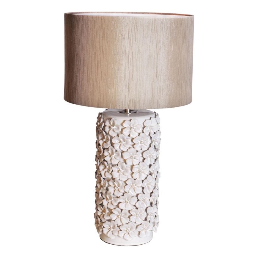 ByRydens - Lampada da tavolo FIORE 1xE27/5W/230V color crema