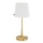 ByRydens - Lampada da tavolo LUMI 1xE27/8W/230V bianca/oro 48,5 cm