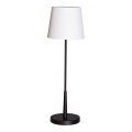 ByRydens - lampada da tavolo LUMI 1xE27/8W/230V bianco/nero 68,5 cm