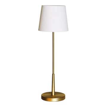 ByRydens - Lampada da tavolo LUMI 1xE27/8W/230V bianco/oro 68,5 cm