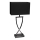 ByRydens - Lampada da tavolo OMEGA 1xE27/5W/230V nera