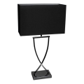 ByRydens - Lampada da tavolo OMEGA 1xE27/5W/230V nera