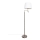 ByRydens - Lampadaire ORLANDO 1xE27/5W/230V + LED/3W blanc/bronze d. 36 cm