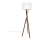 ByRydens - Lampadaire VEGA 1xE27/5W/230V marron/blanc
