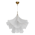 ByRydens - Lampadario a sospensione con cavo JULIETTE 1xE27/8W/230V bianco