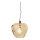 ByRydens - Lampadario a sospensione con filo BELLISSIMO 1xE27/8W/230V fumé/marrone diametro 40 cm