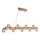 ByRydens - Lampadario a sospensione con filo SPLENDOR 25xG9/5W/230V fumé/marrone
