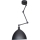 ByRydens - Lampadario a stelo BAZAR 1xE27/5W/230V nero