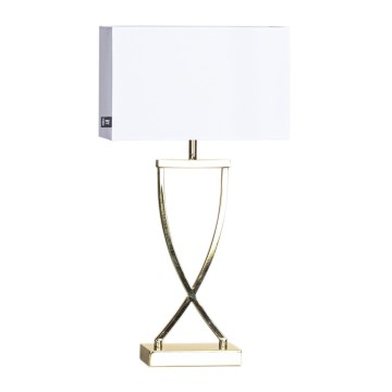 ByRydens - Lampe de table OMEGA 1xE27/5W/230V blanc/doré
