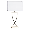 ByRydens - Lampe de table OMEGA 1xE27/5W/230V blanche/laiton