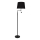 ByRydens - LED-Stehlampe ORLANDO 1xE27/5W/230V + LED/3W schwarz Ø 36 cm
