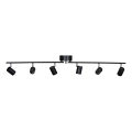 ByRydens - Spot CORRECT 6xGU10/7W/230V noir d. 30 cm