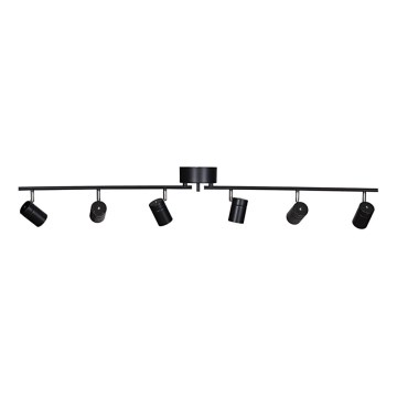 ByRydens - Strahler CORRECT 6xGU10/7W/230V schwarz d 30 cm