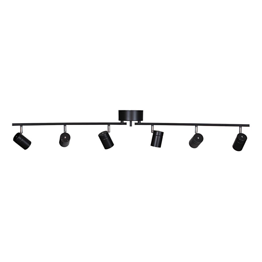 ByRydens - Strahler CORRECT 6xGU10/7W/230V schwarz d 30 cm