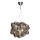 ByRydens - Suspension filaire GROSS 8xG9/4W/230V fumé/noir d. 50 cm