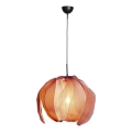 ByRydens - Suspension filaire LOU LOU 1xE27/5W/230V rose d. 80 cm