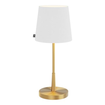 ByRydens - Tischlampe LUMI 1xE27/8W/230V weiß/gold 48,5 cm