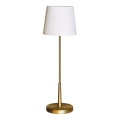 ByRydens - Tischlampe LUMI 1xE27/8W/230V weiß/gold 68,5 cm