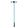 Câble d'alimentation 1xE27/60W/230V bleu/chrome brillant