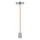 Câble d'alimentation 1xE27/60W/230V orange/chrome brillant