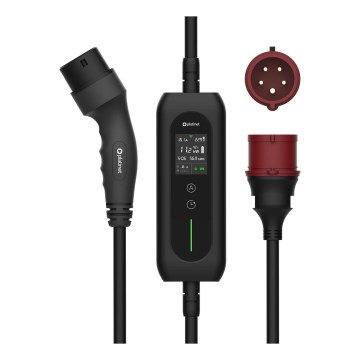 Câble de charge pour voitures électriques 2 5 m 11kW 16A IP54 Tuya