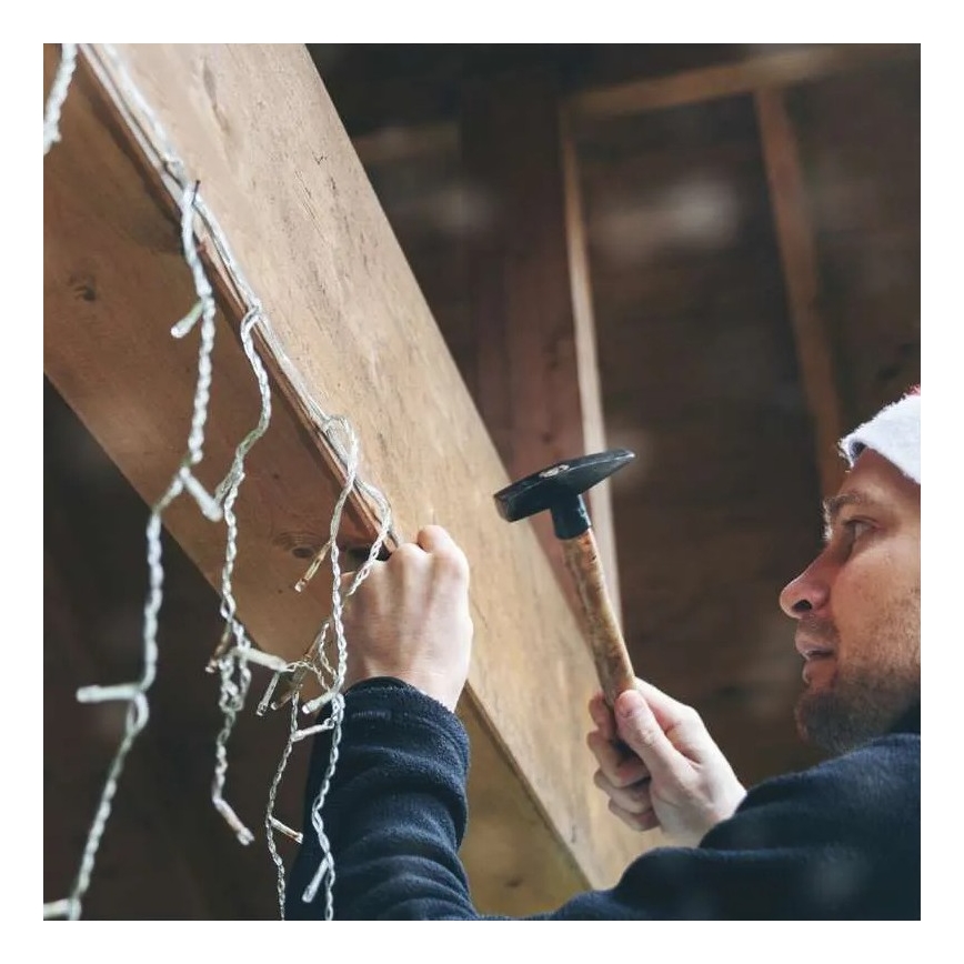 Câble de dérivation extérieur 0,5 m pour guirlandes en série, IP44