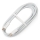 Câble USB USB-C / connecteur USB-C 100W 1,5m blanc
