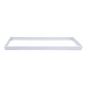 Cadre métallique de montage pour panneaux LED STELLA 120 x 30 cm, blanc