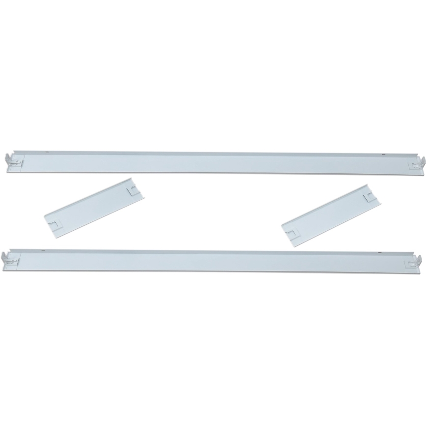 Cadre métallique de montage pour panneaux LED STELLA 120 x 30 cm, blanc