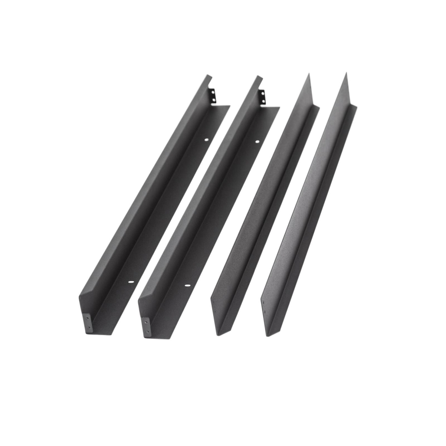 Cadre métallique pour l'installation de panneaux LED 600x600 mm noir