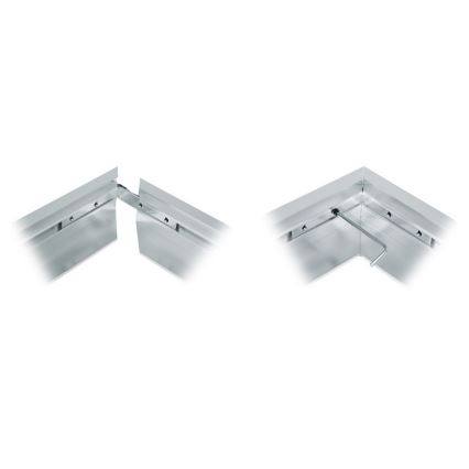 Cadre métallique pour l'installation de panneaux LED ZEUS 1200x600mm
