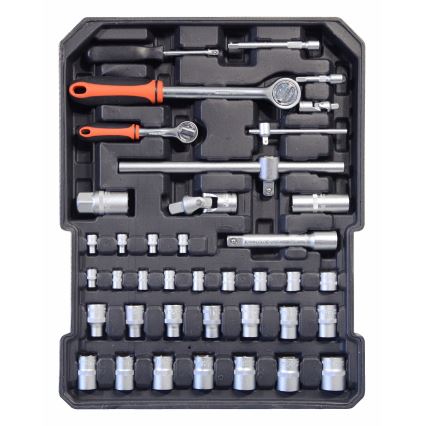 Caisse en aluminium avec outils 186 pièces